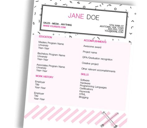 Image result for InDesign CV Template