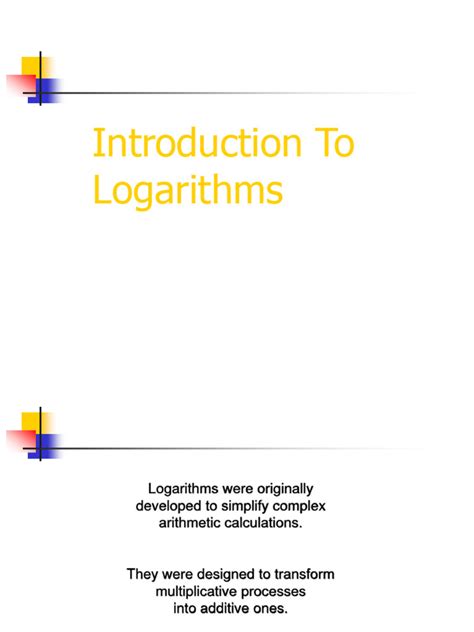 Logarithmic Function Basics 的图像结果