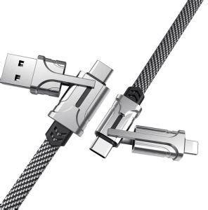 Verilux 4 In 1 C Type Magnetic USB Cable Exporter, Supplier from Surat