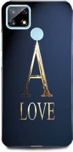 Ignite Back Cover for Realme C12, RMX2189,A,letter,A,alphabet,A,love,A ...