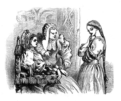 Lady Capulet, Nurse And Juliet | Victorian Illustrated Shakespeare Archive