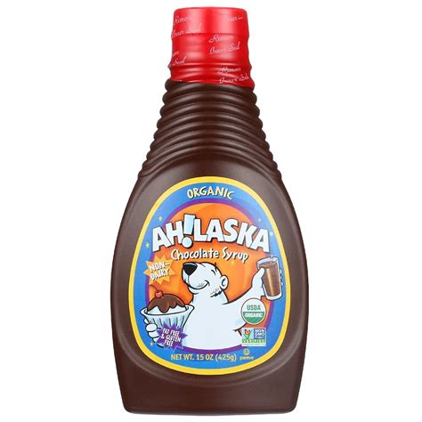 Ah!laska Organic Chocolate Syrup Reviews & Info (Dairy-Free, Nut-Free)