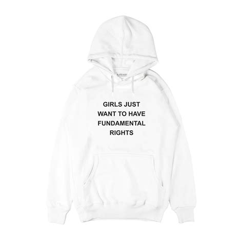 Girls just wanna have fundamental rights Hoodie – SLATE HASH