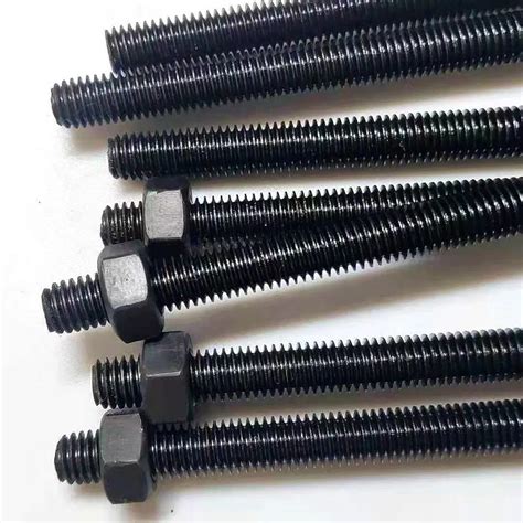 4.8 6.8 8.8 DIN975 DIN976 Threaded Rod - China Carbon Steel L Anchor ...