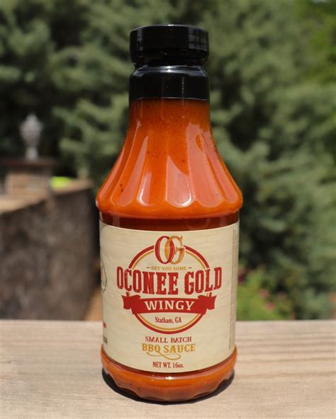 Oconee Gold Wingy Sauce - Oconee Gold BBQ Sauces & Rubs