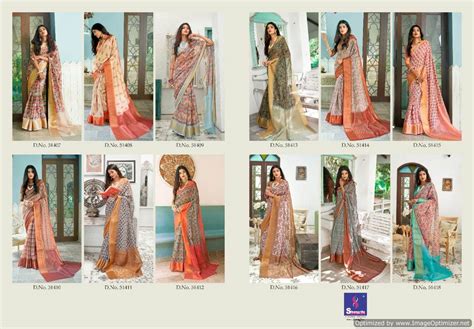Shangrila By Trisha Casual Wear Rich Look Saree Collection