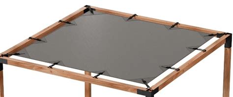 Simpson Strong-Tie Outdoor Accents Sage Pergola System 8-ft x 8-ft Tan ...