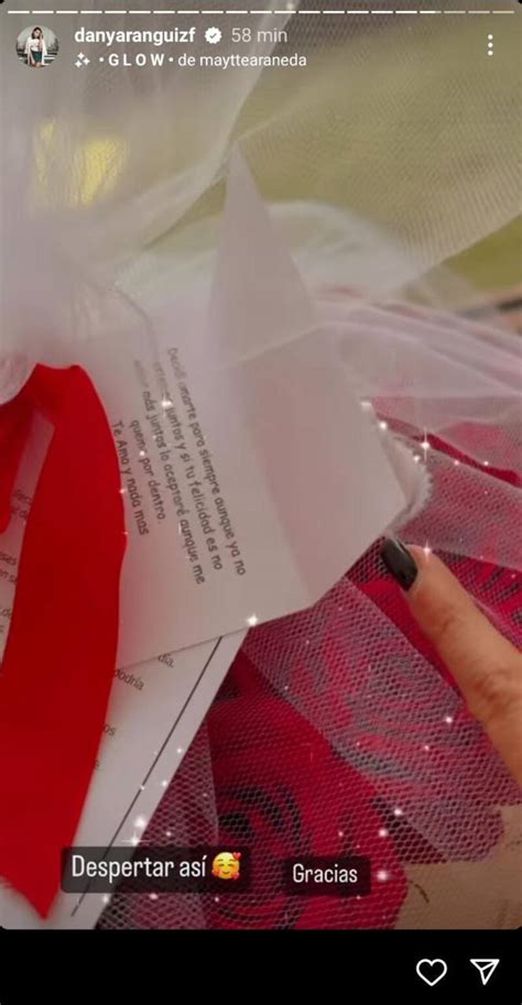 “Aunque ya no estemos juntos...”: el curioso regalo que recibió Daniela ...