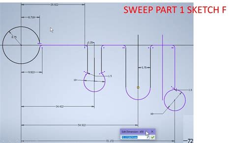 Image result for Inventor Use Sweep Command