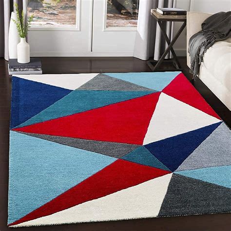 Buy Bhadohi Carpet Industries Handmade Handwoven Tufted Made of Soft ...