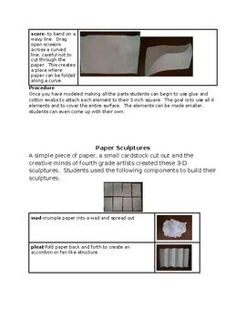 Paper Sculpture Tutorial 的图像结果