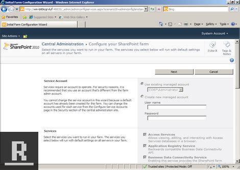 How to Configure SharePoint 2010 的图像结果