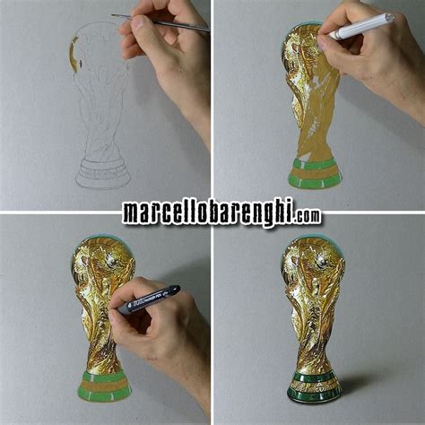 World Cup Trophy Drawing 的图像结果