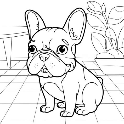 French Bulldog coloring pages - ColoringLib