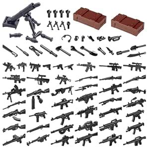 Buy HIMIRICH Weapons Pack Military Toy Set Building Blocks Model for ...