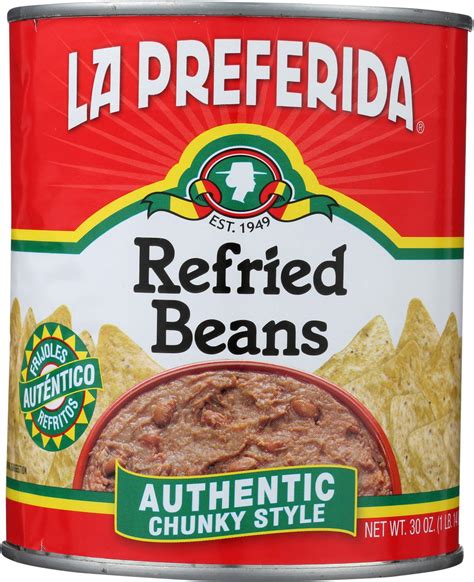 Refried Beans Authentic La Preferida – Latin Food & Products
