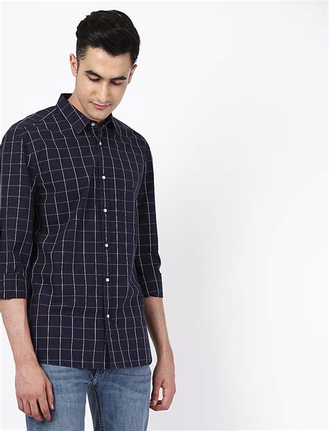 Pure Cotton Checks Shirt