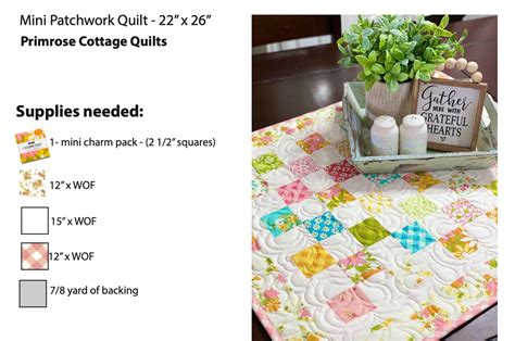 Mini Square Patchwork Patterns 的图像结果