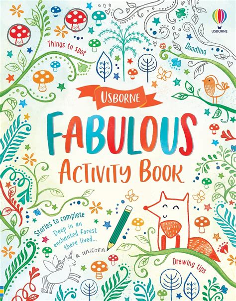 Usborne Fabulous Activity Book The [Paperback] Various : Various ...