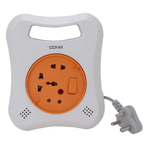 CONA 4186 Multi 3 Pin Flex Box, 240V, 4 Meter|Electrical Extension Box ...