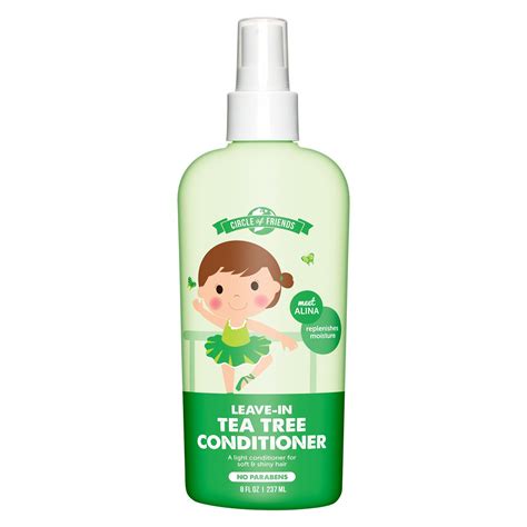 Buy Circle of Friends Tea Tree Leave-in Conditioner, 8 Fluid Ounce ...