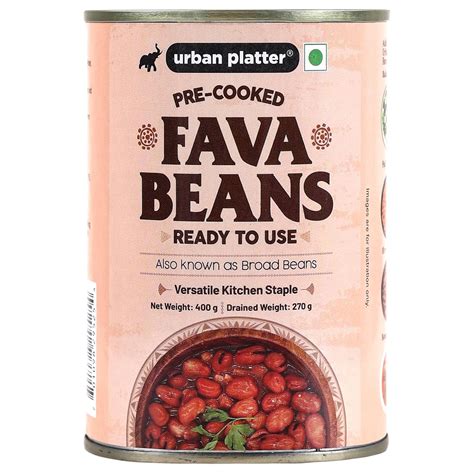 Urban Platter Canned Fava Beans, 400g (Ready to use, Cooked Fava Beans ...