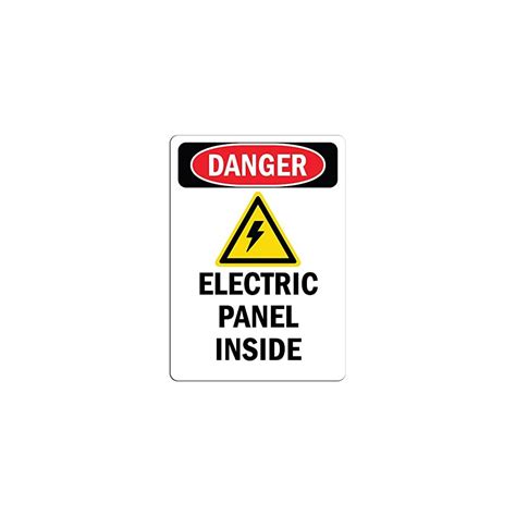 Cortan360 Danger Sign - Electric Panel Inside | Label Decal India | Ubuy