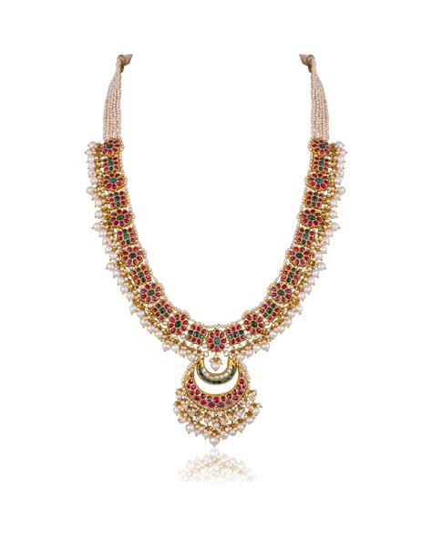 Sukoon Polki Long Necklace – Tyaani Jewellery LLP