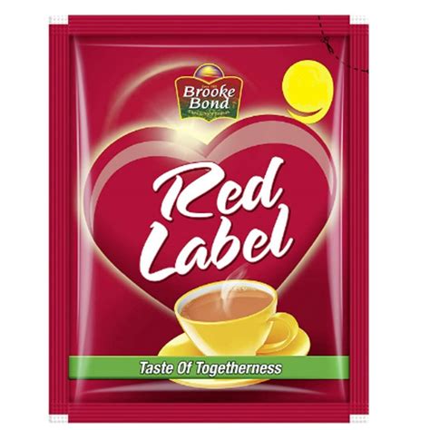 Brooke Bond Red Label Tea Powder, 20g Pack : Amazon.in: Grocery ...