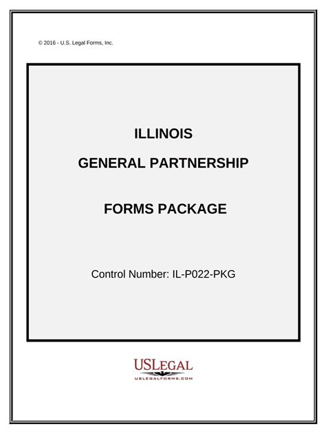General Partnership Information Form 的图像结果