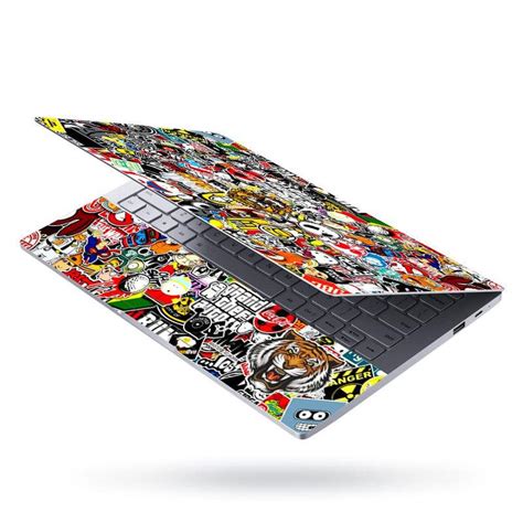 Tiger Sticker Bomb Laptop Skin – SkinsLegend