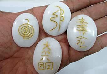 Jet New White Quartz Usui Reiki Healing Set Free 40 Page Booklet on Jet ...