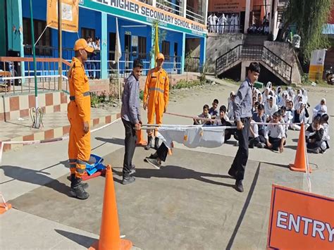 J-K: NDRF conducts safety awareness programme at Ramban school