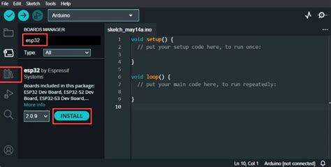 Image result for Esp32 Arduino Setup