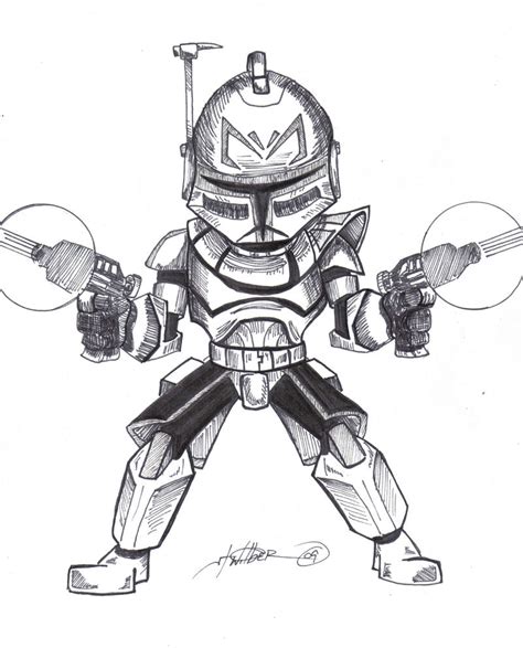 Captain Cody - Free Coloring Pages