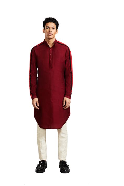 STRIPER TWO DORI KURTA – Kunal Rawal