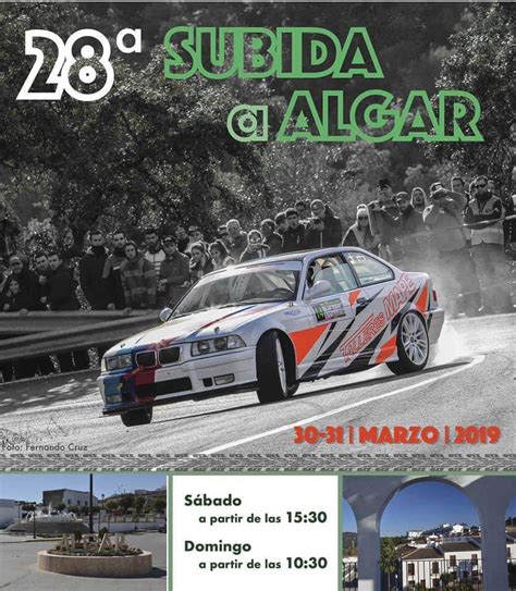 COMIENZA LA CUENTA ATRÁS PARA LA 28ª SUBIDA A ALGAR - FAA