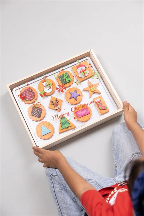 Christmas Cookie - Shape Learning with Yoga Cards – Eduspark Toys