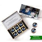 Buy Personalized Happy Father's Day Photo Chocolates Gift Box For Dad ...