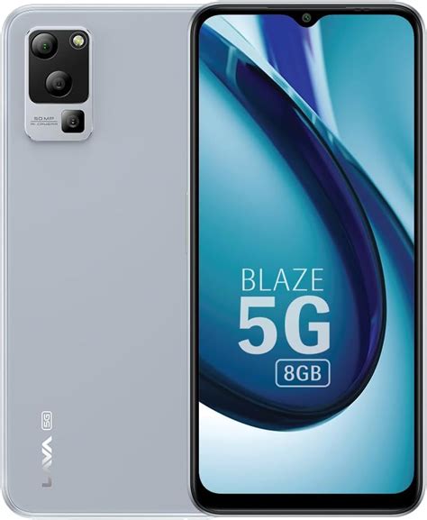 Lava Blaze 5G (Glass Blue, 8GB RAM, UFS 2.2 128GB Storage) | 5G Ready ...