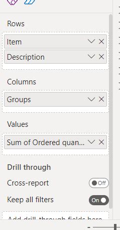Solved: Have multiple rows in my matrix - Microsoft Fabric Community