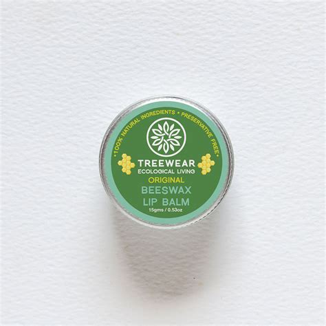 Buy Organic Beeswax Lip Balm - Unscented- 15gm Online in India