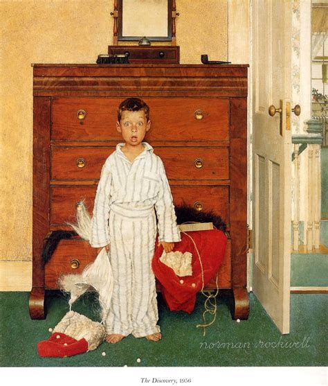 The discovery (1956) by Norman Rockwell – Artchive