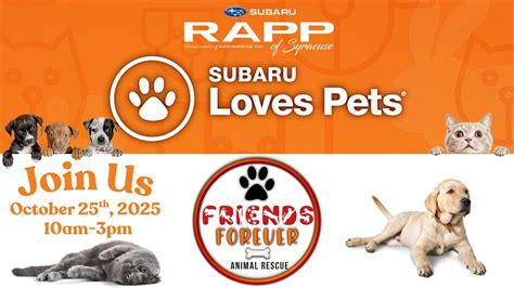 Subaru Loves Pets Adoption Event With Friends Forever Animal Rescue ...