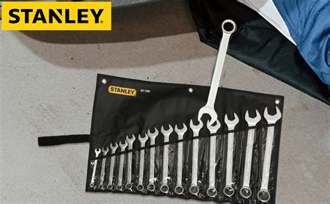 STANLEY 1-87-709 10-32mm Chrome Vanadium Steel Slimline Inches/Imperial ...