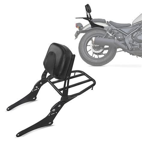 Buy Craftride Sissy bar MD4 for Honda Rebel 500 17-21 + luggage rack ...