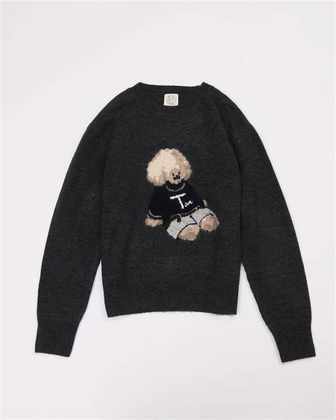 Muck crew neck knit Gray | tombonia