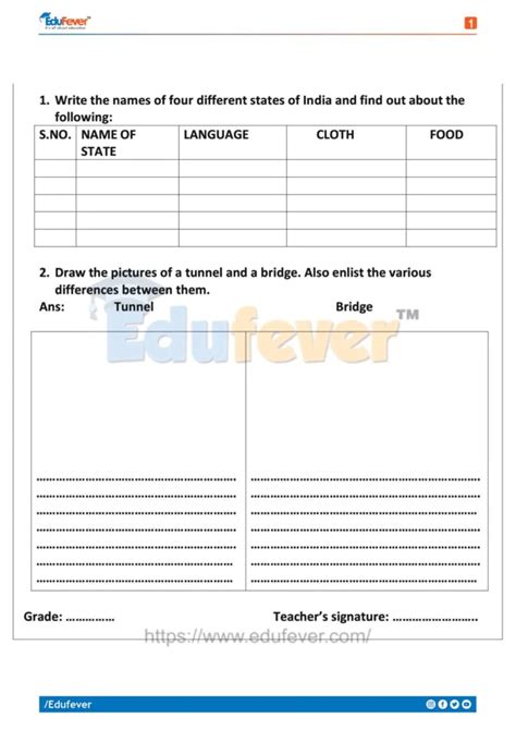 Image result for Class 4 EVS Worksheet