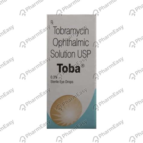 Toba 0.3 % Eye Drop (3): Uses, Side Effects, Price & Dosage | PharmEasy