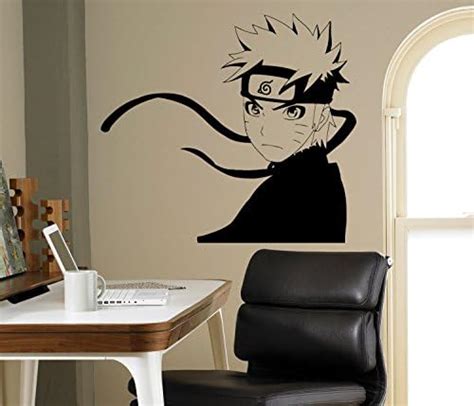 CVANU Naruto Seal Wall Decal Anime Wall Vinyl Sticker Wall Cartoon ...